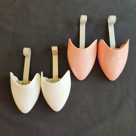 Vtg Hollywood MidCentury Dressing Room Slippers Shoes Wedge Heel Bedroom Boudoir - Picture 10 of 10